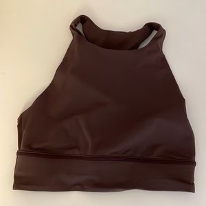 Lululemon high neck sports bra